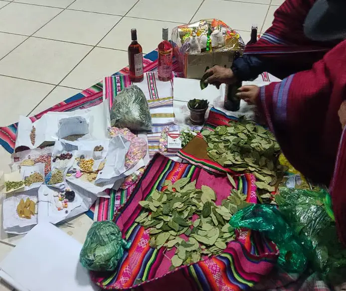 offerings to Pachamama