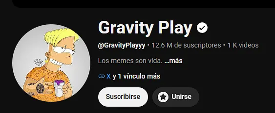 Sebastián Marilla — Gravity youtuber