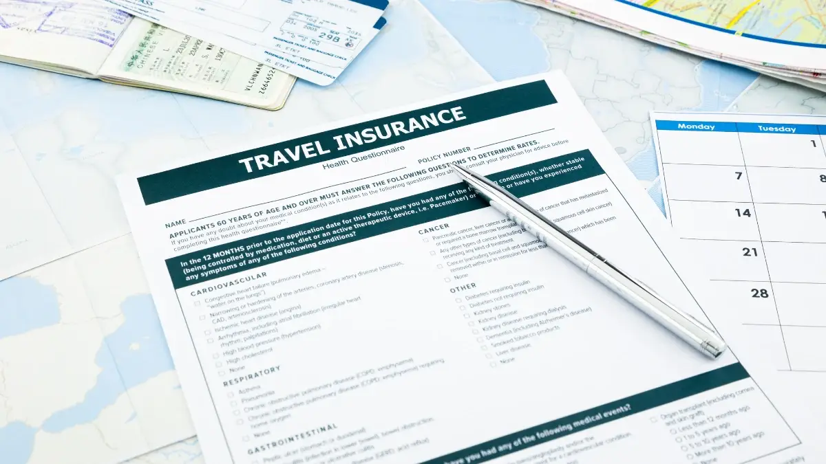 Travel Insurance & Trail Documentation