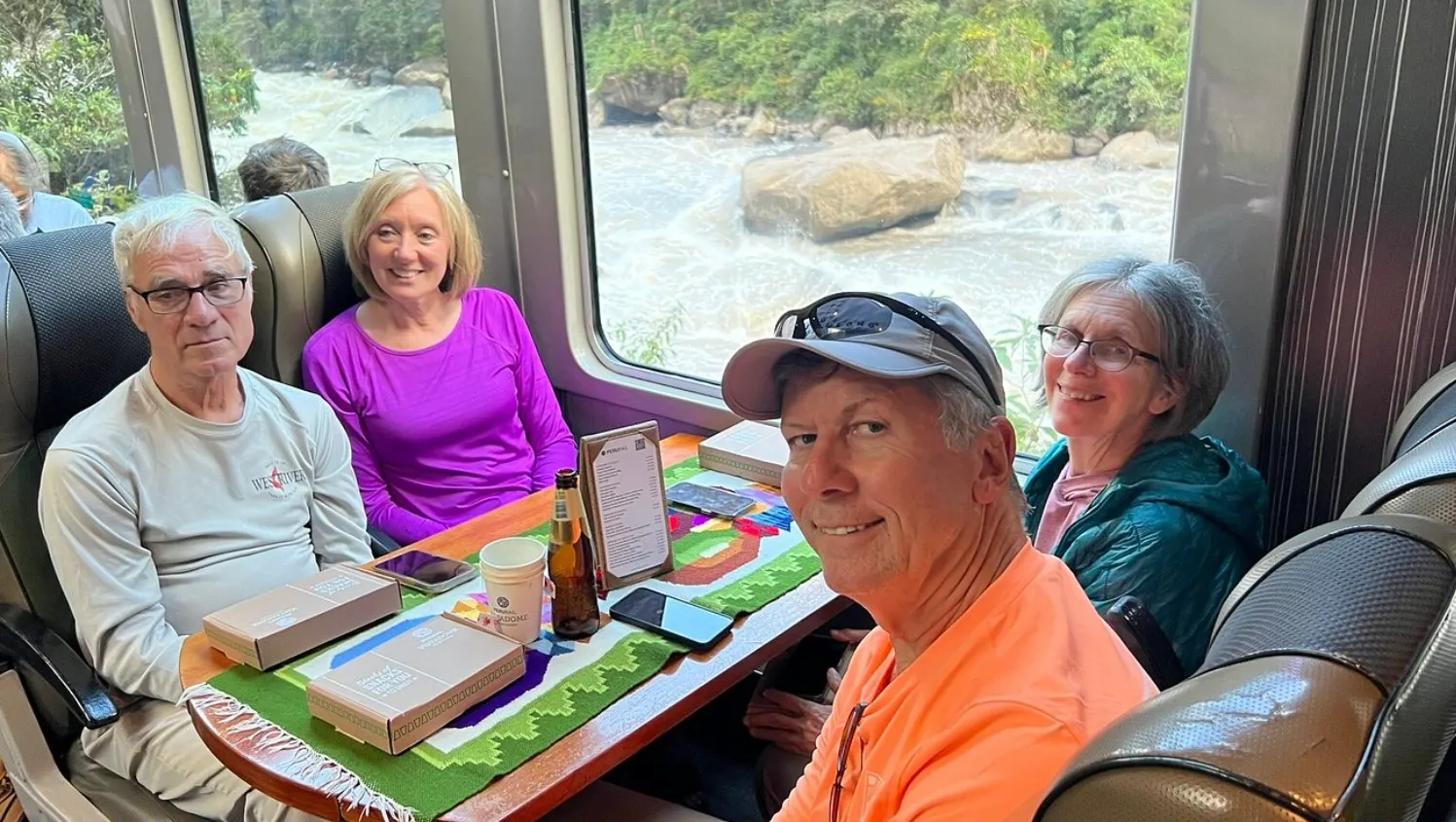 Vistadome Train Back to Cusco